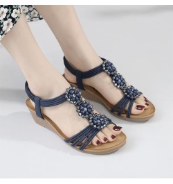 Summer Sandals for Women 2024 Trendy Casual Beach Sandals for Women Summer Sandles for Women's Summer Black Sandals Women Hee...