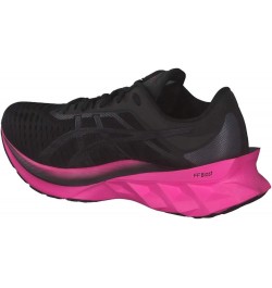 Women's Novablast Running Shoes Black Pink Glo $52.80 Athletic Shoes