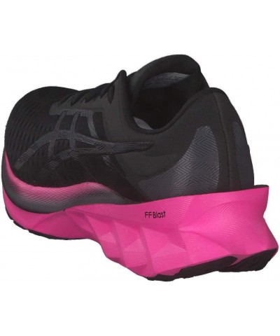 Women's Novablast Running Shoes Black Pink Glo $52.80 Athletic Shoes