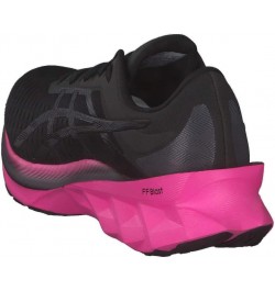 Women's Novablast Running Shoes Black Pink Glo $52.80 Athletic Shoes