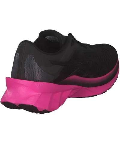 Women's Novablast Running Shoes Black Pink Glo $52.80 Athletic Shoes