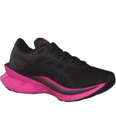 Women's Novablast Running Shoes Black Pink Glo $52.80 Athletic Shoes