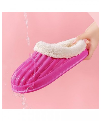 Women's House Slippers Comfortable Memory Foam Slippers Soft Christmas Cozy Fall Shoes Rubber Sole House Slippers White $8.92...