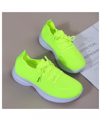 Women's Comfy Canvas Orthotie Sneakers, Orthopedic Walking Shoes for Women White Womens Sneakers Z 03-green $14.20 Fashion Sn...