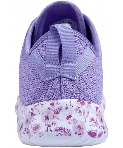 Women's Fashion Sneakers Breathable Sport Shoes Lavender $17.99 Fashion Sneakers