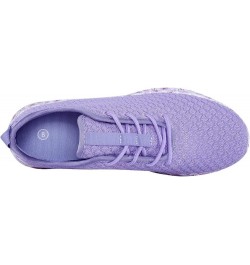 Women's Fashion Sneakers Breathable Sport Shoes Lavender $17.99 Fashion Sneakers