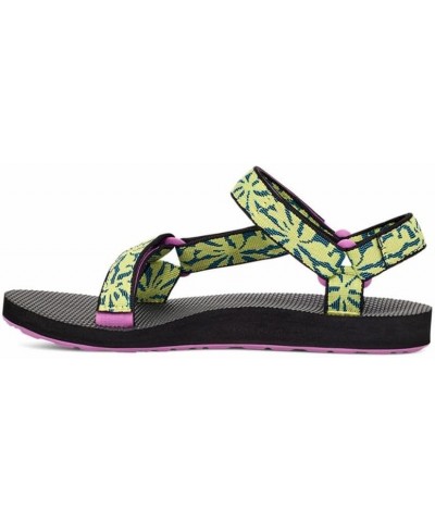 Women's Original Universal Sandal Beach Floral Wild Lime $22.37 Outdoor Shoes