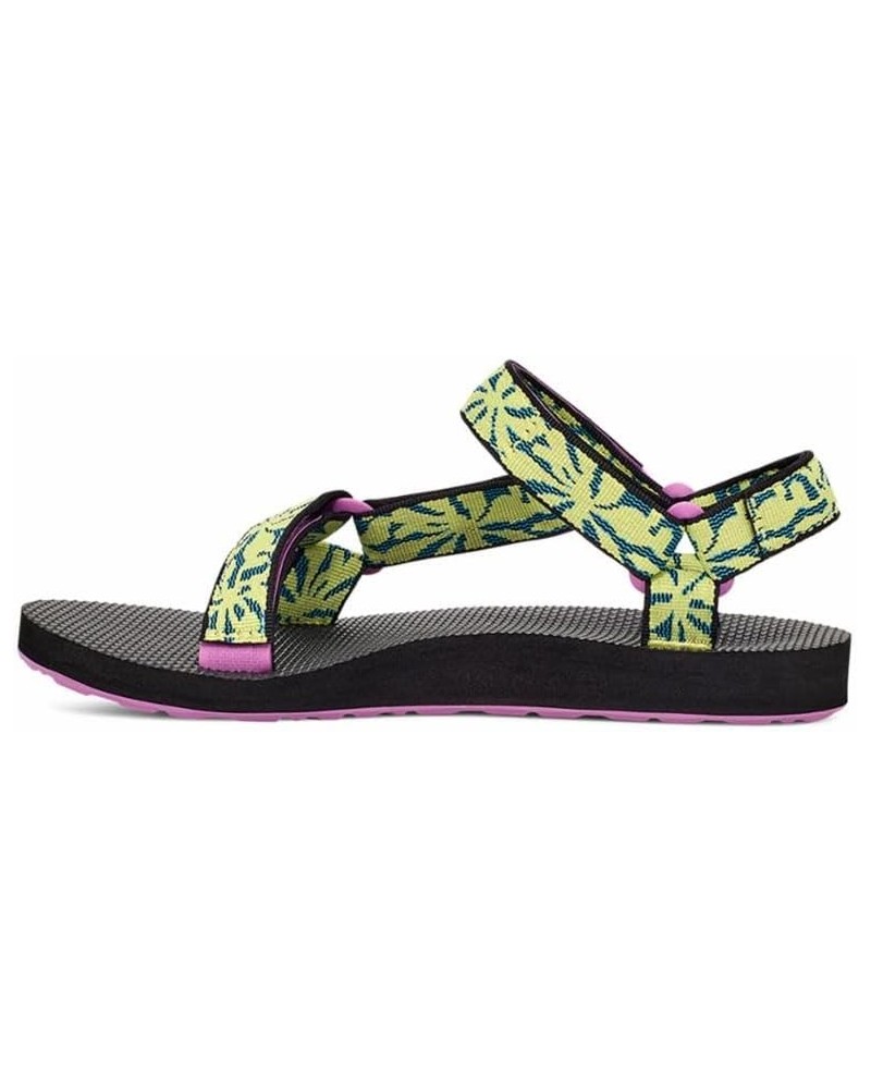 Women's Original Universal Sandal Beach Floral Wild Lime $22.37 Outdoor Shoes