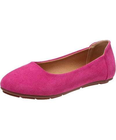 Women's Mesh Flats Shoes Pointed-Toe Dress Shoes for Women Black Flats Shoes Ballet Flats Size 9 Z 15-hot Pink $12.70 Athleti...