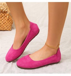 Women's Mesh Flats Shoes Pointed-Toe Dress Shoes for Women Black Flats Shoes Ballet Flats Size 9 Z 15-hot Pink $12.70 Athleti...