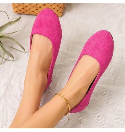 Women's Mesh Flats Shoes Pointed-Toe Dress Shoes for Women Black Flats Shoes Ballet Flats Size 9 Z 15-hot Pink $12.70 Athleti...