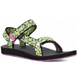 Women's Original Universal Sandal Beach Floral Wild Lime $22.37 Outdoor Shoes