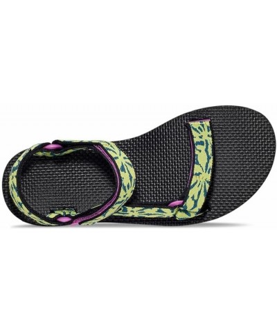 Women's Original Universal Sandal Beach Floral Wild Lime $22.37 Outdoor Shoes