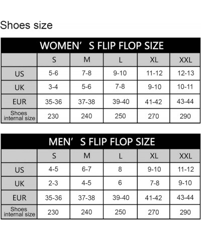 Flip Flops Flip Sandal Home Slippers Hotel Spa Bedroom Travel for Men Women S-XXL Multi 13 $10.49 Slippers