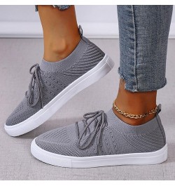 Sneaker for Women Mesh Running Shoes Athletic Walking Shoes Fly Woven Breathable Sneakers Dress Pumps Z-11 Grey $9.01 Fashion...