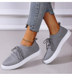 Sneaker for Women Mesh Running Shoes Athletic Walking Shoes Fly Woven Breathable Sneakers Dress Pumps Z-11 Grey $9.01 Fashion...