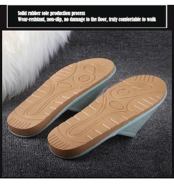 Leather Slippers Unisex, Comfy Premium Summer Sandals，Open Toes Indoor Slippers Leather Sandals Casual House Shoes Bedroom Sl...