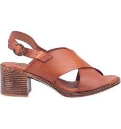 Hush Puppies Women's Gabrielle Heeled Sandal Tan $27.37 Sandals