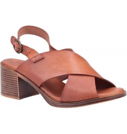 Hush Puppies Women's Gabrielle Heeled Sandal Tan $27.37 Sandals