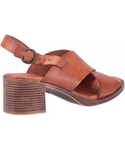 Hush Puppies Women's Gabrielle Heeled Sandal Tan $27.37 Sandals