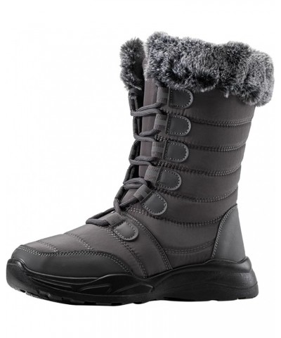 Waterproof Snow Boots for Women Insulated Snow Boot Women Low Waterproof Winter Boots Woman Woman Wide Calf Winter Boots Bota...