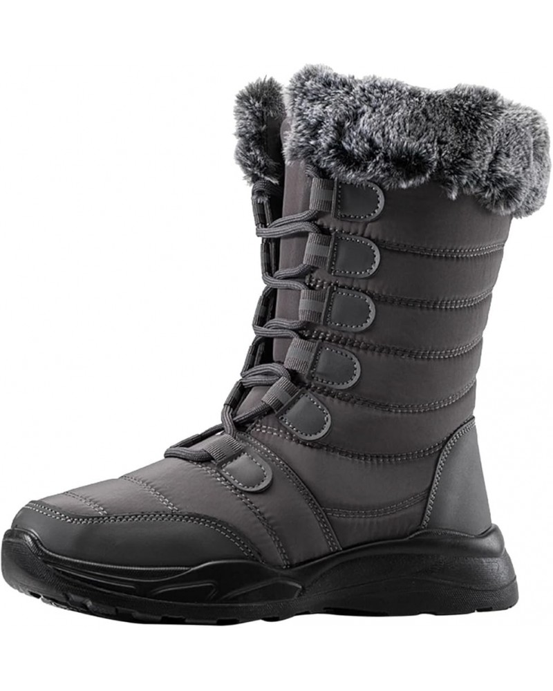 Waterproof Snow Boots for Women Insulated Snow Boot Women Low Waterproof Winter Boots Woman Woman Wide Calf Winter Boots Bota...