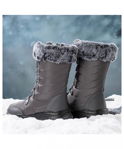 Waterproof Snow Boots for Women Insulated Snow Boot Women Low Waterproof Winter Boots Woman Woman Wide Calf Winter Boots Bota...