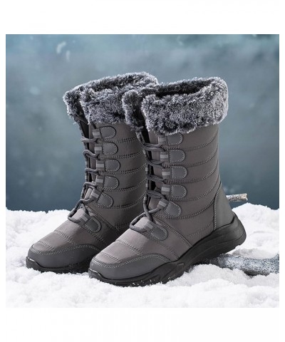 Waterproof Snow Boots for Women Insulated Snow Boot Women Low Waterproof Winter Boots Woman Woman Wide Calf Winter Boots Bota...