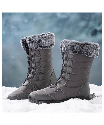 Waterproof Snow Boots for Women Insulated Snow Boot Women Low Waterproof Winter Boots Woman Woman Wide Calf Winter Boots Bota...