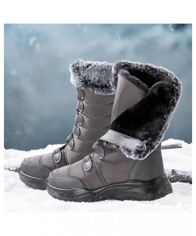 Waterproof Snow Boots for Women Insulated Snow Boot Women Low Waterproof Winter Boots Woman Woman Wide Calf Winter Boots Bota...