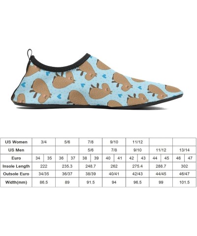 Capybara Daydream Water Shoes Barefoot Aqua Pool Socks for Beach Swim Walking Capybara Daydream $19.79 Athletic Shoes