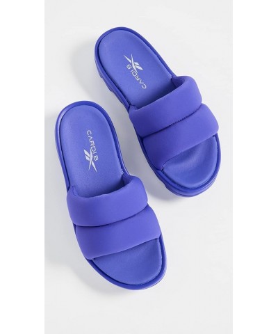 Women's Cardi B Slide Sandal Ultima Purple $29.60 Sandals