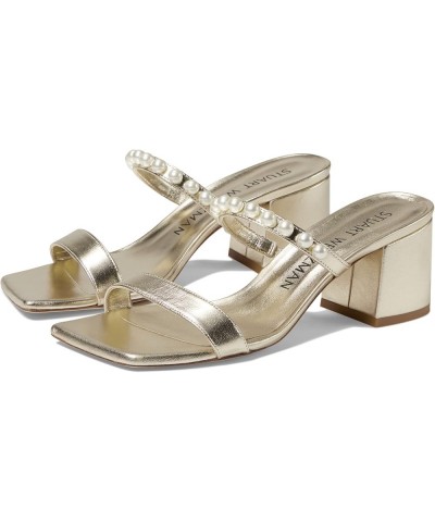 Goldie 60 Block Slide Light Gold $52.19 Sandals