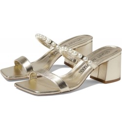 Goldie 60 Block Slide Light Gold $52.19 Sandals