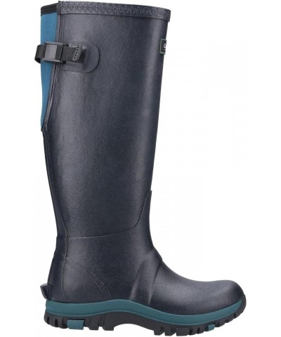 Realm Womens Navy Welly - Size Blue $75.60 Outdoor Shoes