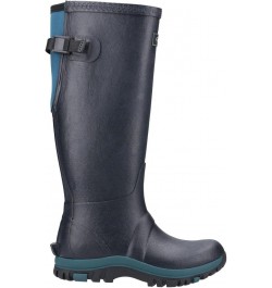 Realm Womens Navy Welly - Size Blue $75.60 Outdoor Shoes