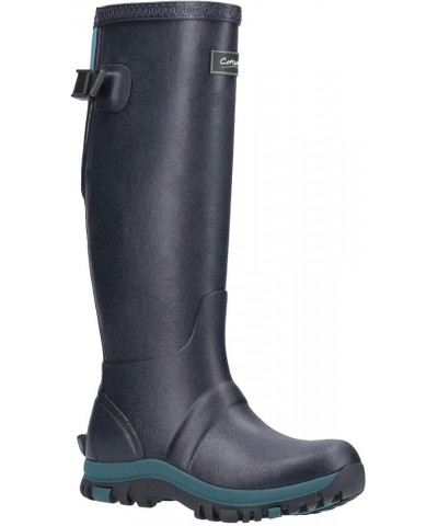 Realm Womens Navy Welly - Size Blue $75.60 Outdoor Shoes