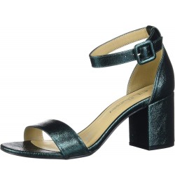 CL Women's Jody Block Heeled Sandal Emerald Green $17.20 Sandals