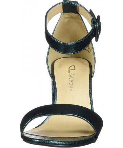 CL Women's Jody Block Heeled Sandal Emerald Green $17.20 Sandals