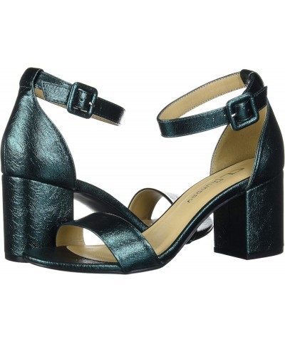 CL Women's Jody Block Heeled Sandal Emerald Green $17.20 Sandals