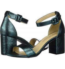 CL Women's Jody Block Heeled Sandal Emerald Green $17.20 Sandals