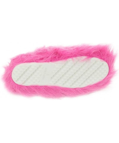 Women's Warm Cute Long Fleece Plush Indoor House SPA Slippers Clogs Fuzzy Pink $12.05 Slippers