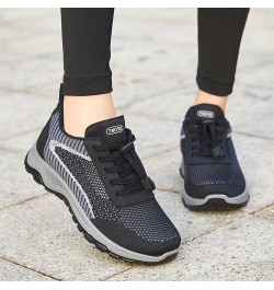 Walking Shoes for Women Wide Width Trainers Mesh Casual Fashion Sneakers for Women Outdoor Sneakers B-black $20.02 Athletic S...