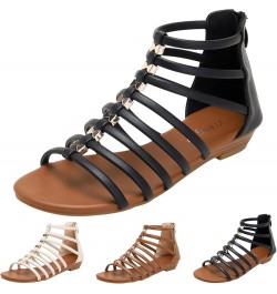 Women Sandals Roman Casual Comfortable Wedge Heel Thick Soled Sandals Sandals for Women Casual Summer Wedge Black $18.95 Fash...