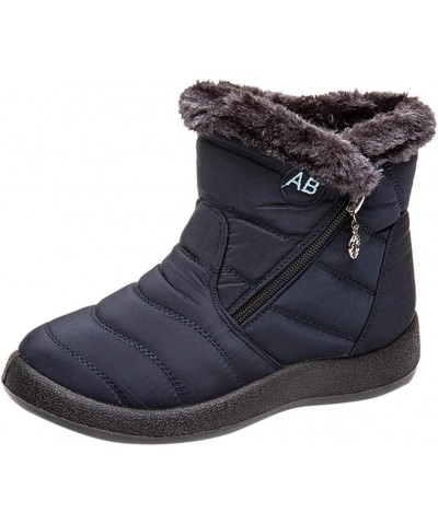 Shoes Boots Women Women's Snow Boots Winter Ankle Short Bootie Waterproof Footwear Warm Shoes Winter Boots for Women No Heel ...