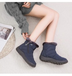 Shoes Boots Women Women's Snow Boots Winter Ankle Short Bootie Waterproof Footwear Warm Shoes Winter Boots for Women No Heel ...