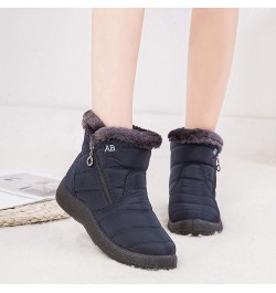 Shoes Boots Women Women's Snow Boots Winter Ankle Short Bootie Waterproof Footwear Warm Shoes Winter Boots for Women No Heel ...