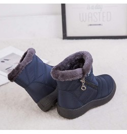 Shoes Boots Women Women's Snow Boots Winter Ankle Short Bootie Waterproof Footwear Warm Shoes Winter Boots for Women No Heel ...