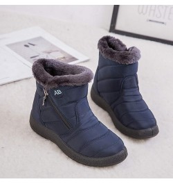 Shoes Boots Women Women's Snow Boots Winter Ankle Short Bootie Waterproof Footwear Warm Shoes Winter Boots for Women No Heel ...