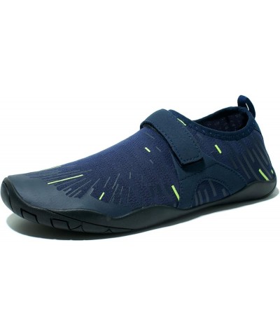 Men's Women's Barefoot Quick Dry Aqua Water Shoe Navy Blue $10.28 Outdoor Shoes